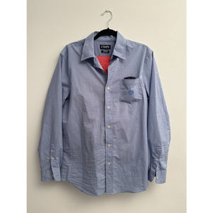 Chaps Ralph Lauren Button Down Shirt w/ Blue Bowtie & Tommy Hilfiger 34/34 Pants